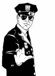 Создать мем: полицейский рисунок комикс, вас полиция полиция мем арт, сэр отойдите от клавиатуры