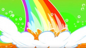 Create meme: mlp, my little pony friendship is magic, rainbow ho oh