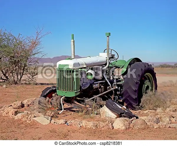 Create meme: broken tractor, a very old tractor, old tractor
