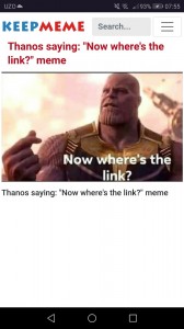 Create meme: click Thanos, Thanos, thanos