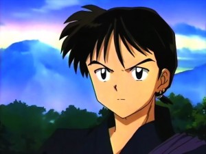 Create meme: miroku, Miroku, Kohaku inuyasha