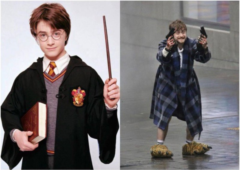 Create meme: Harry Potter , harry potter harry potter, Harry Potter Daniel Radcliffe