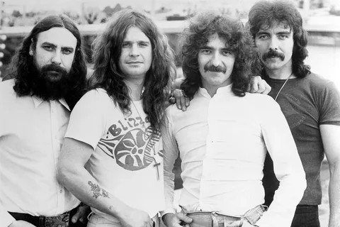 Создать мем: группа nazareth 1980, iron man black sabbath, билл уорд