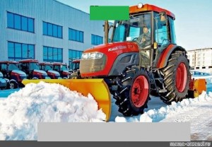 Создать мем: трактор ant 4135f в поле, снегоуборочная техника для трактора валтра, трактор для уборки снега