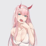 Create meme: anime darling in the franxx 02, zero two anime ahegao, zero tu ahegao