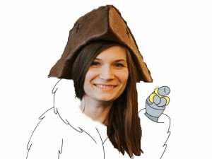 Create meme: Anna Polupanova, olivia merilahti, brown coat with a hat