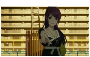 Create meme: hitagi, senjougahara, bakemonogatari