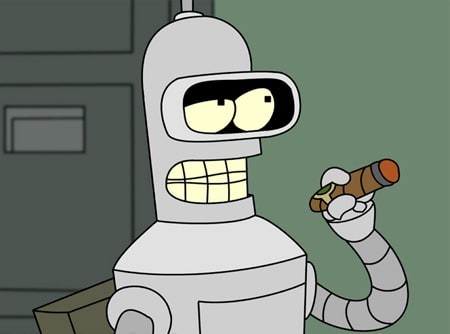 Create meme: futurama , futurama robot Bender, futurama Bender