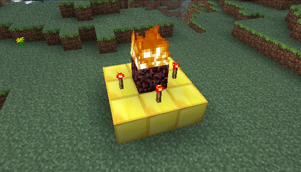 Create meme: herobrine totem 1.16.1, totem of the herobrine summoning in minecraft 1.16.5, creeper minecraft 