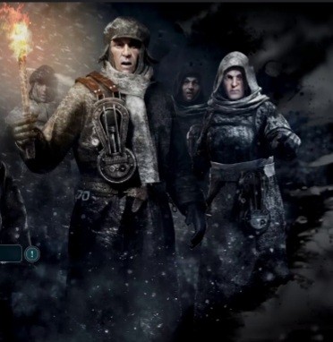 Create meme: frostpunk gameplay, guardians of the faith frostpunk, frost punk the way of faith