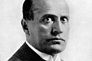 Create meme: Benito Mussolini