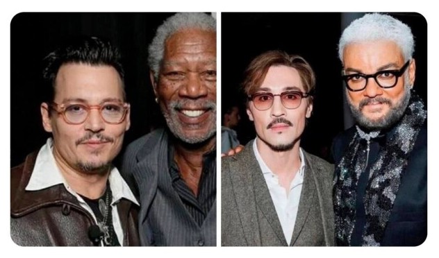 Create meme: celebrity actors, foreign actors, johnny Depp 