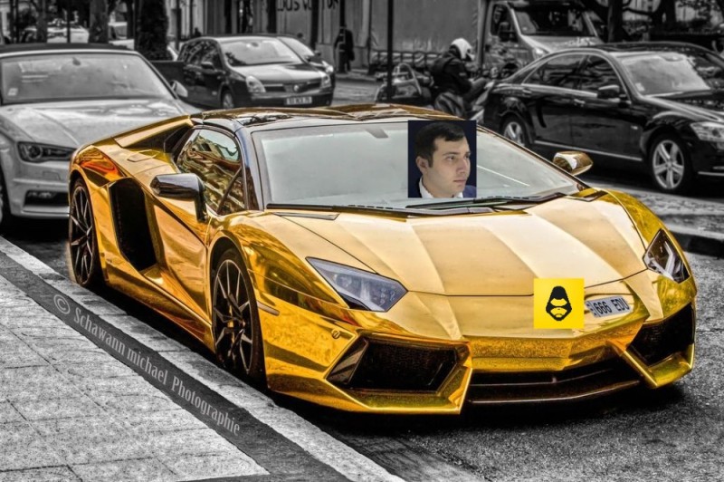 Create meme: lamborghini Aventador gold, Lamborghini Aventador LP700-4 gold, lamborghini aventador 