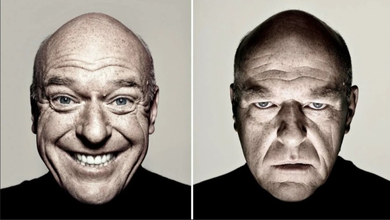 Create meme: Dean Norris , the meme is funny and sad, male portrait photography