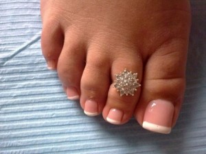 Create meme: diamond ring, engagement ring, solid pedicure