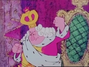 Создать мем: щелкунчик мультфильм 1973 с шпагой, щелкунчик мультфильм 1973, король и королева из мультфильма щелкунчик