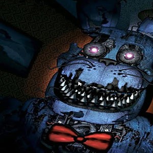 Создать мем: 5 ночей с фредди 4, пять ночей с фредди 4, fnaf 4 nightmare bonnie