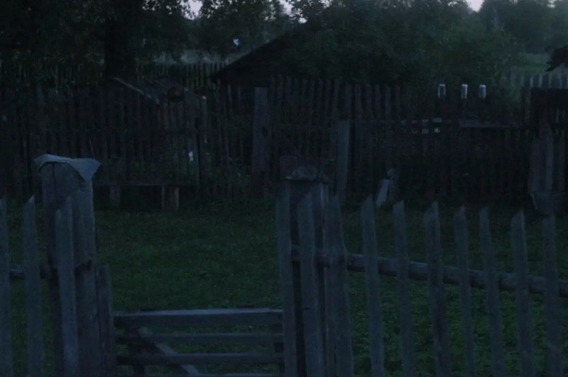 Create meme: old fence, the gate in the village, the fence 
