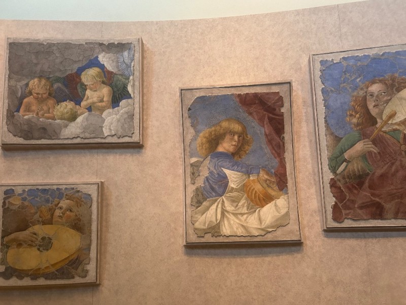 Create meme: frescoes by Melozzo da forli, Melozzo da forli, holy apostles
