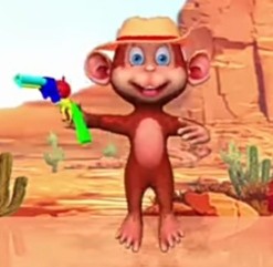 Создать мем: веселая обезьянка, 3 обезьянки, человек