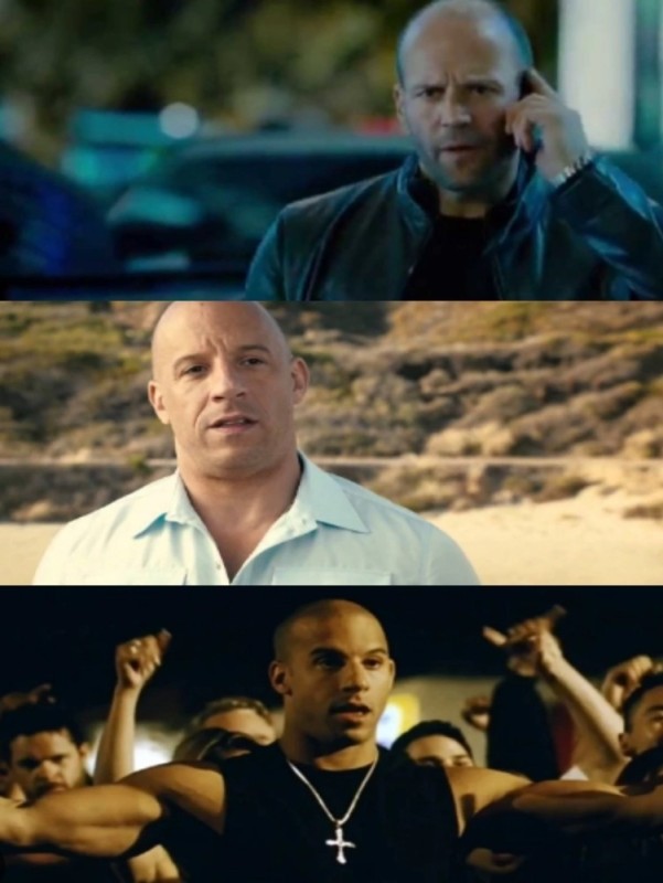 Create meme: VIN diesel fast and furious, fast furious 10, Jason Statham fast and furious