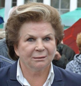 Create meme: Valentina Tereshkova, Russian politics, face