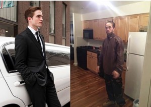 Create meme: Robert Pattinson