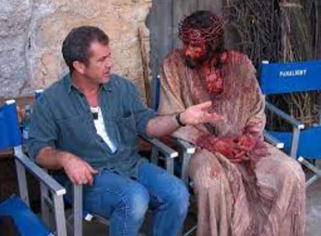 Create meme: the passion of the Christ 2004, Mel Gibson and Jesus, the passion of the Christ 