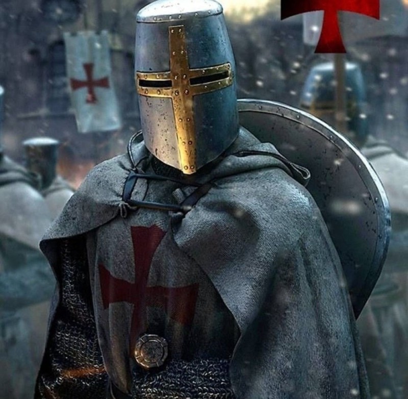 Create meme: knight Templar, the Templars , knights templar templars