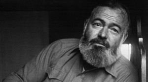 Create meme: writer, Ernest de sarjak, Hemingway shot himself