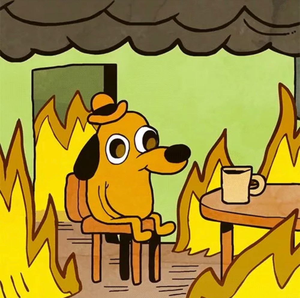 Create Meme Dog In The Burning House Meme Dog In A Burning House Dog In The Burning House Meme Pictures Meme Arsenal Com