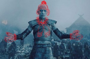 Create meme: game of thrones king of the night smiling, pictures of the king of the night from game of thrones, the king of the white walkers