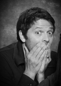 Create meme: MISHA COLLINS