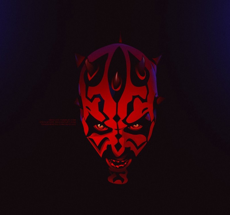 Создать мем: ситх дарт мол, мол звездные войны, star wars darth maul