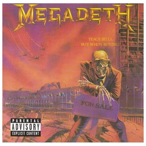 Создать мем: megadeth 1986 peace sells, megadeth 1986 альбом, megadeth peace sells обложка
