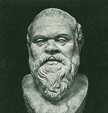 Create meme: Socrates (469 - 399 BC), Socrates, I know nothing, sage Socrates