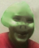 Создать мем: зеленая маска, человек