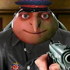 Create meme: no meme GRU, GRU from despicable, GRU despicable me meme