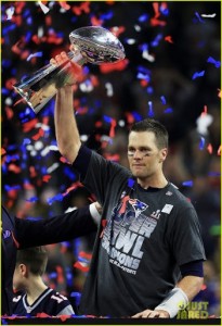 Create meme: Tom Brady, vince lombardi trophy, superbowl
