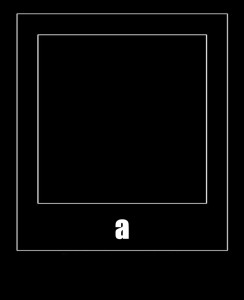 Create meme: black frame for meme, Malevich's black square, frame for meme square