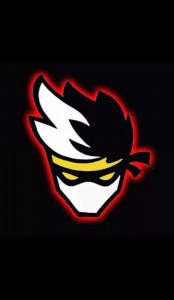 Создать мем: ninja fortnite логотип, ninja fortnite logo, логотип ниндзя