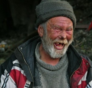 Create meme: grandpa homeless, homeless Valera, homeless Bob