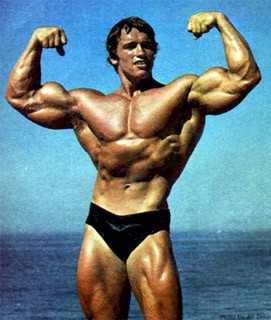 Create meme: Arnold Schwarzenegger , Arnold Schwarzenegger bodybuilding, Arnold Schwarzenegger biceps