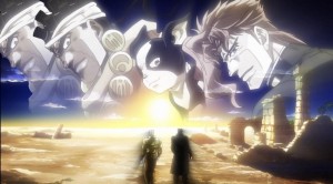 Create meme: stardust crusaders death, jojo stardust crusaders finale, jojo casein Iggy Abdul