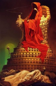 Создать мем: crimson king темная башня, Картина, Майкл Уэлан