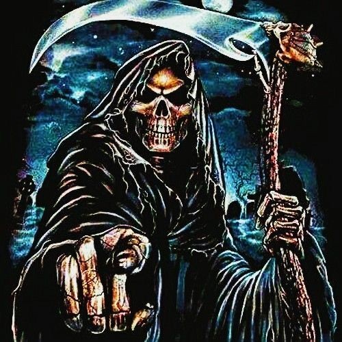 Создать мем: смерть с косой, reaper art, grim reaper