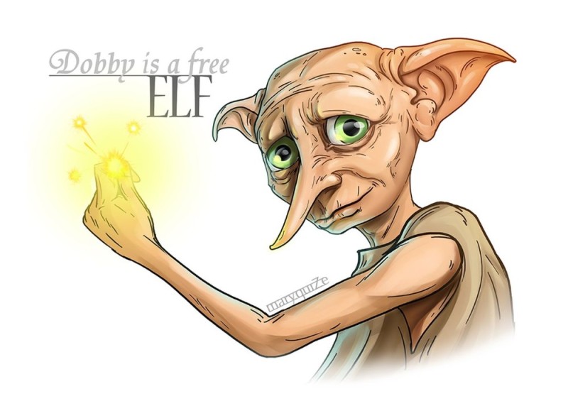 Create meme: Dobby from Harry Potter, elf Dobby, dobby harry potter