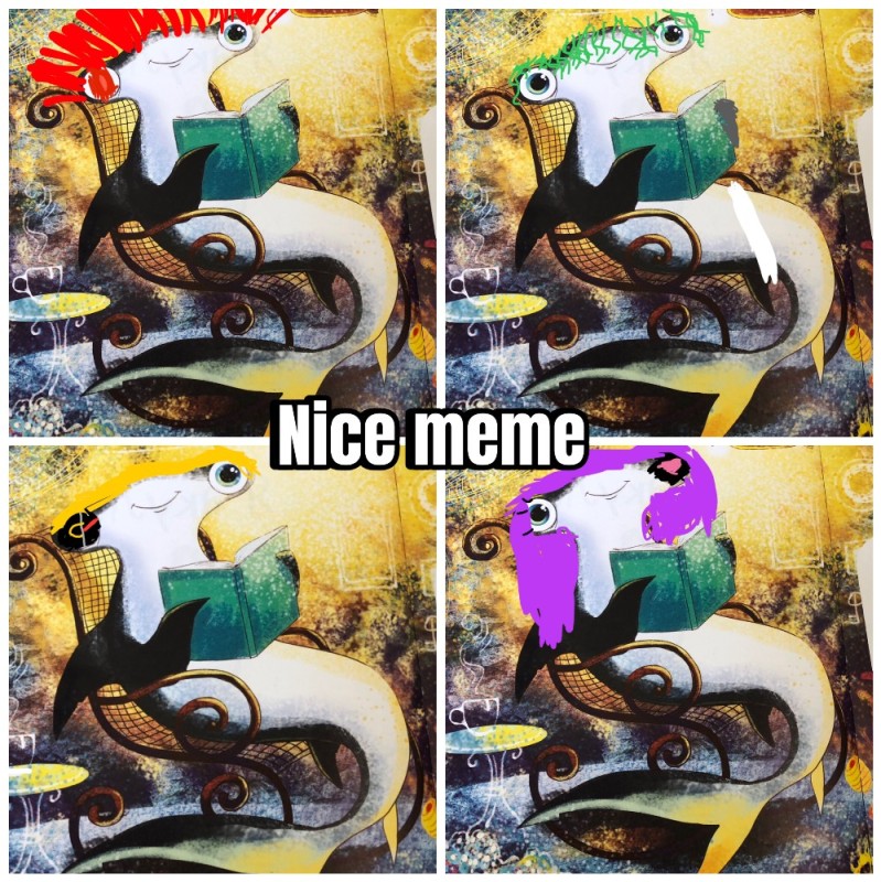 Create meme: the trick , entertaining zoology of fish, entertaining zoology