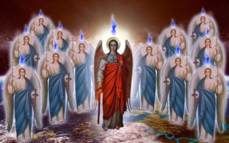 Создать мем: небесные силы, собор архистратига михаила, собор архангела гавриила
