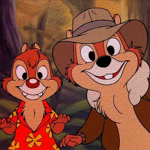 Create meme: chip Dale, Chip and Dale Dale, Chip and Dale cartoon